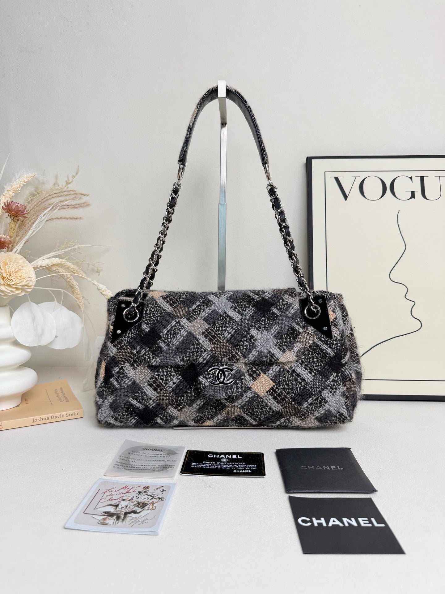 Chanel - CF Baguette - Wool - Grey - (Other)