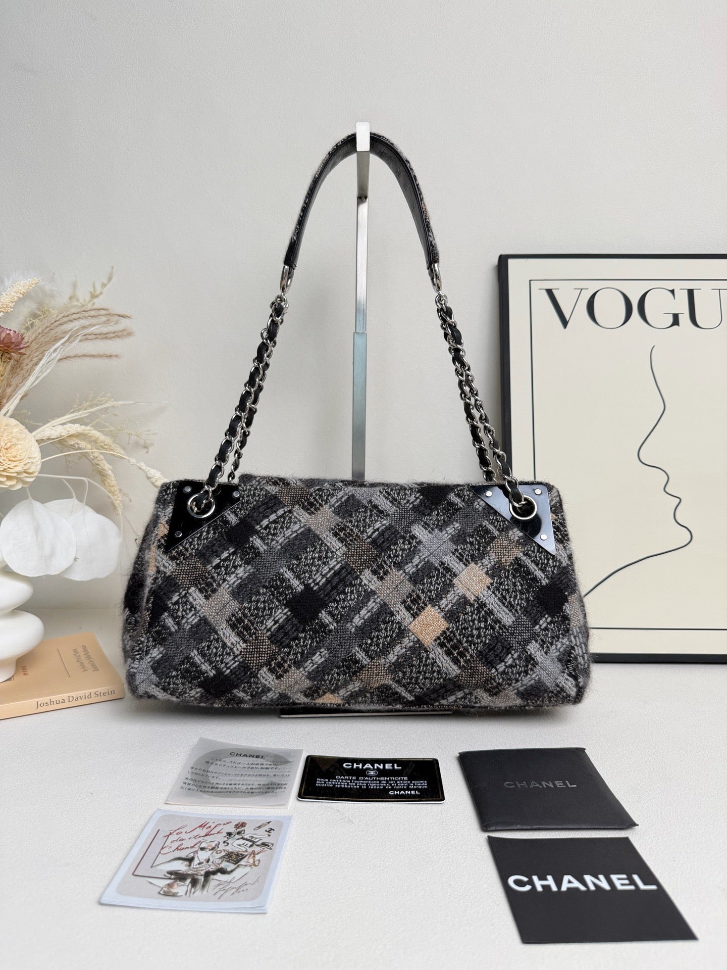 Chanel - CF Baguette - Wool - Grey - (Other)