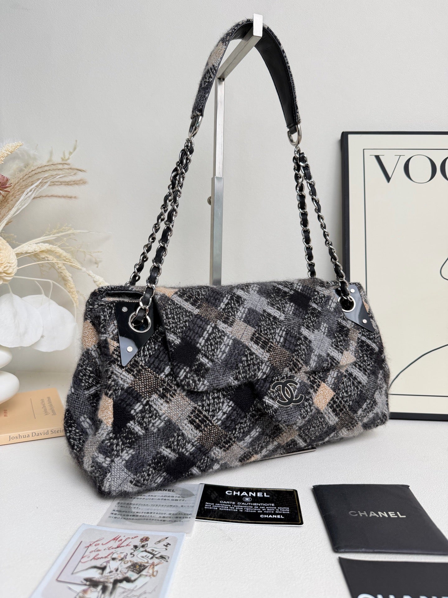 Chanel - CF Baguette - Wool - Grey - (Other)