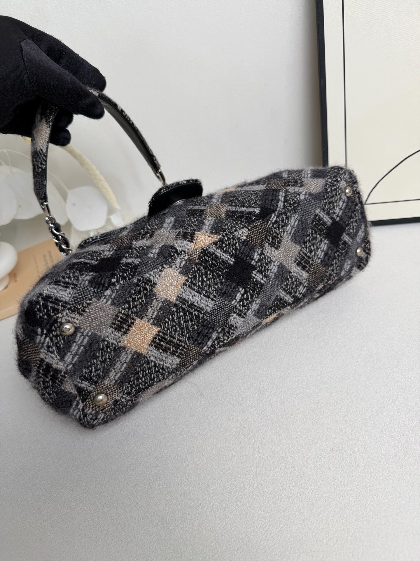 Chanel - CF Baguette - Wool - Grey - (Other)