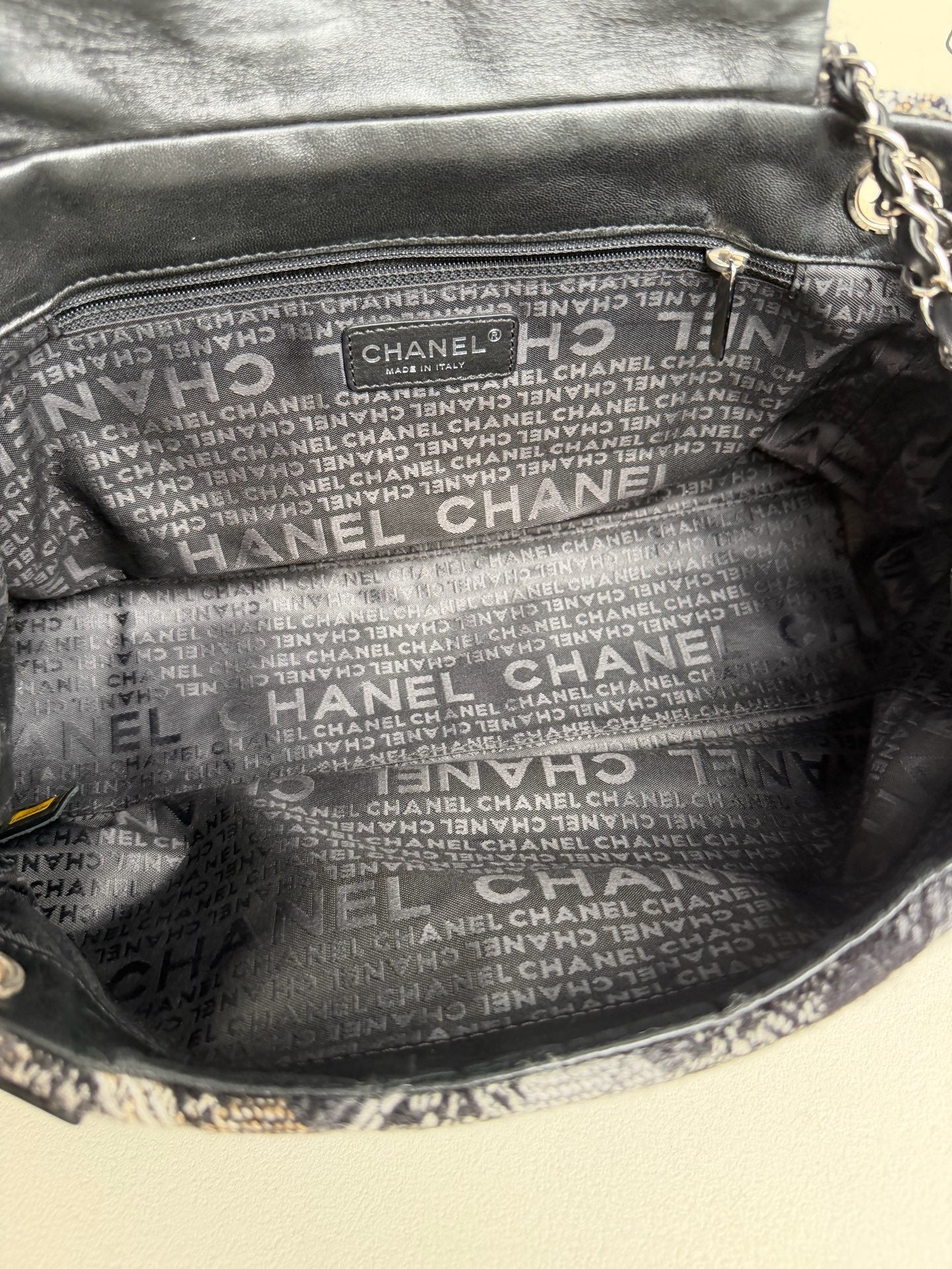 Chanel - CF Baguette - Wool - Grey - (Other)