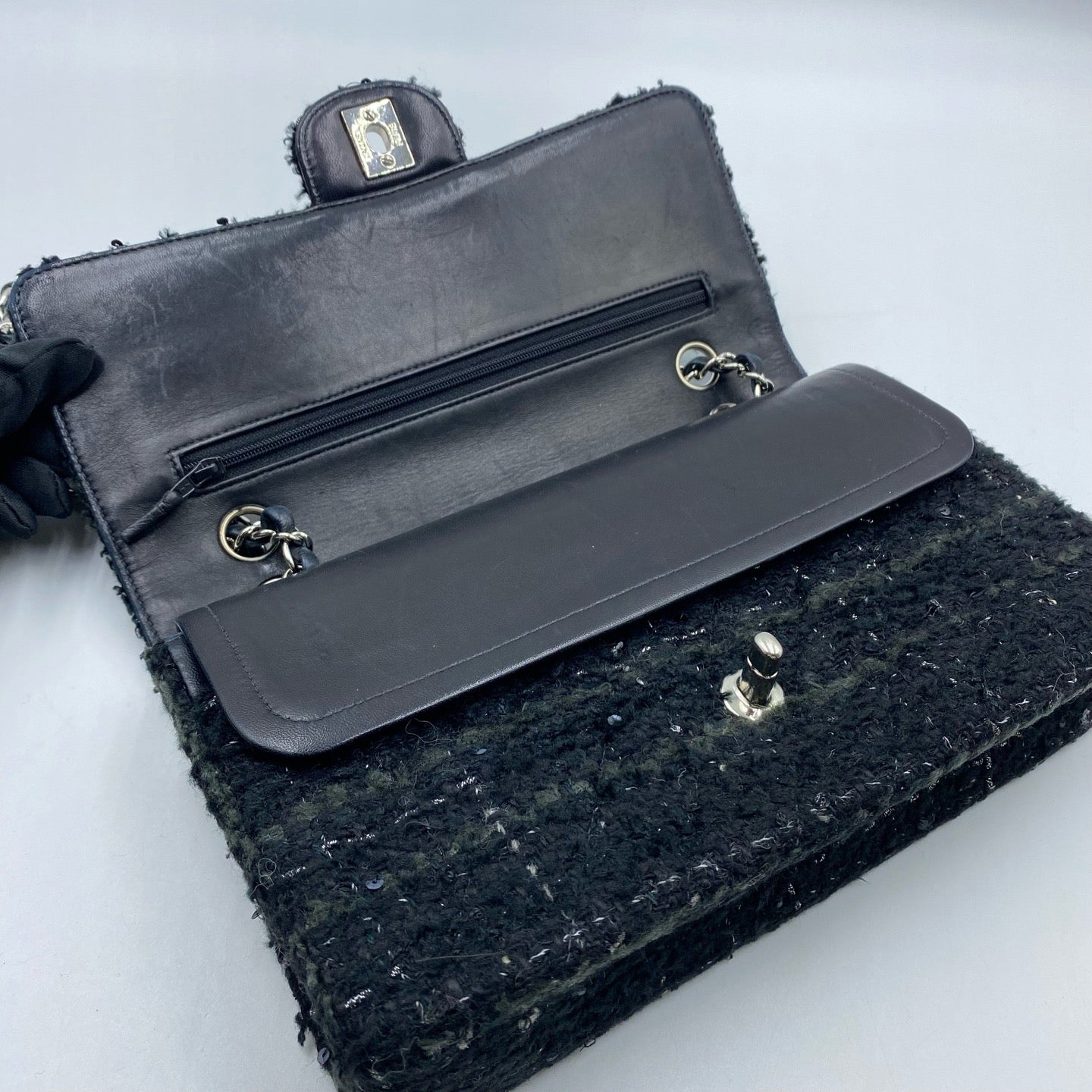 Chanel - CF - Cloth - Black - (mini)