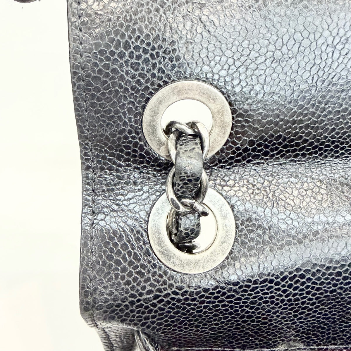 Chanel - CF Envelope Airport Bag - Leather - Black - (mini)