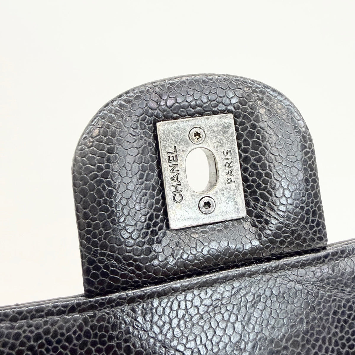 Chanel - CF Envelope Airport Bag - Leather - Black - (mini)