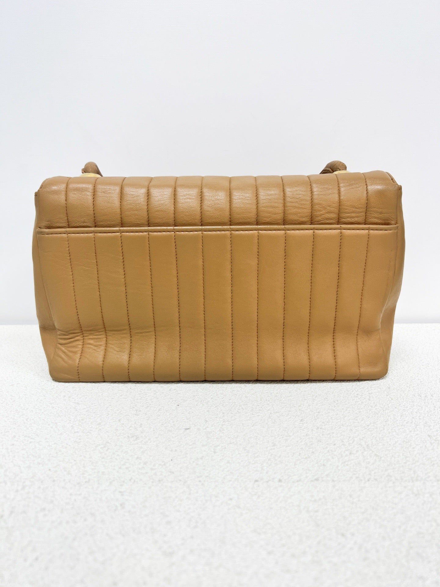 Chanel - CF - Leather - Brown - (medium)