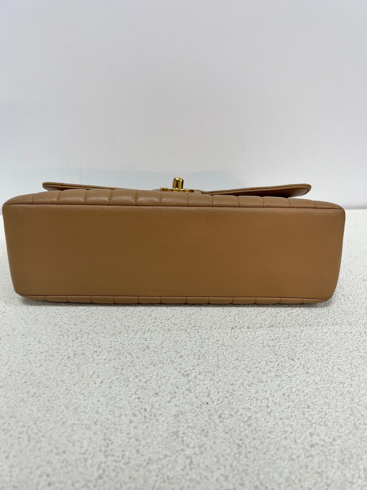 Chanel - CF - Leather - Brown - (medium)