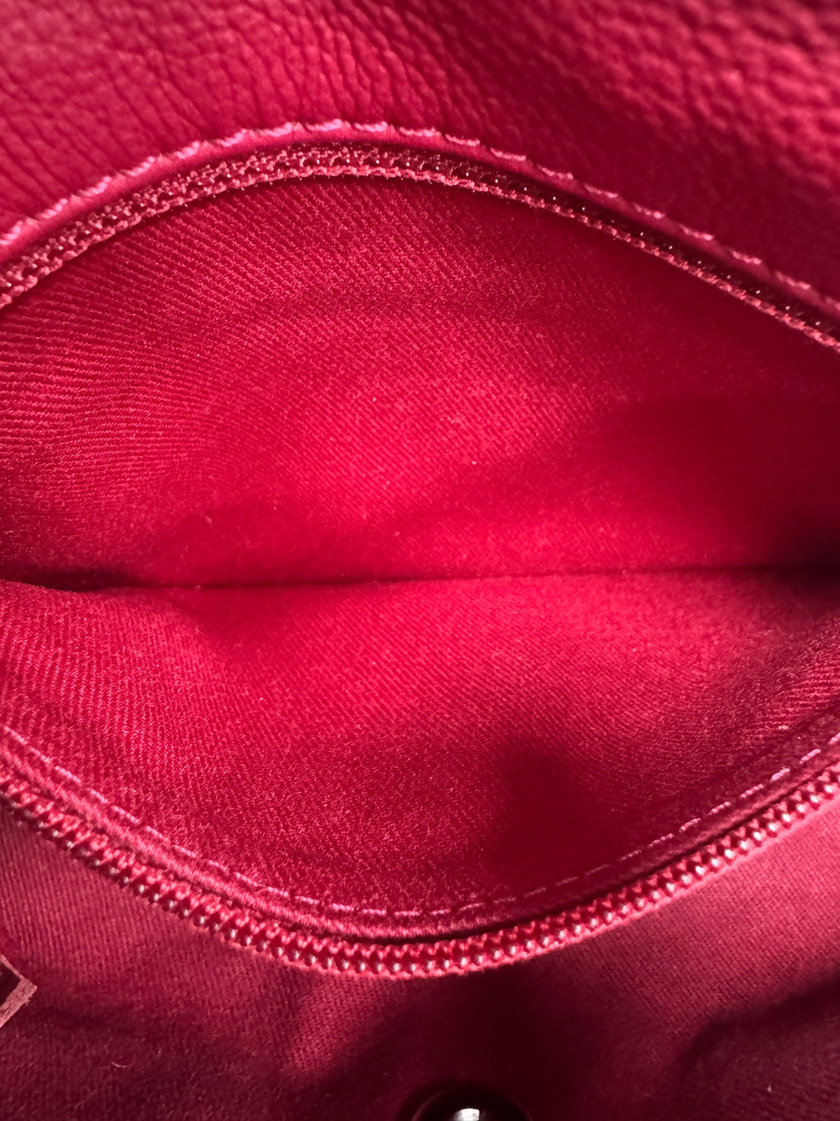 Chanel - CF - Leather - Red - (medium)