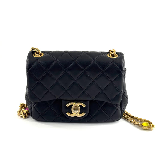 Chanel - Chanel 19 - Leather - Black - (mini)
