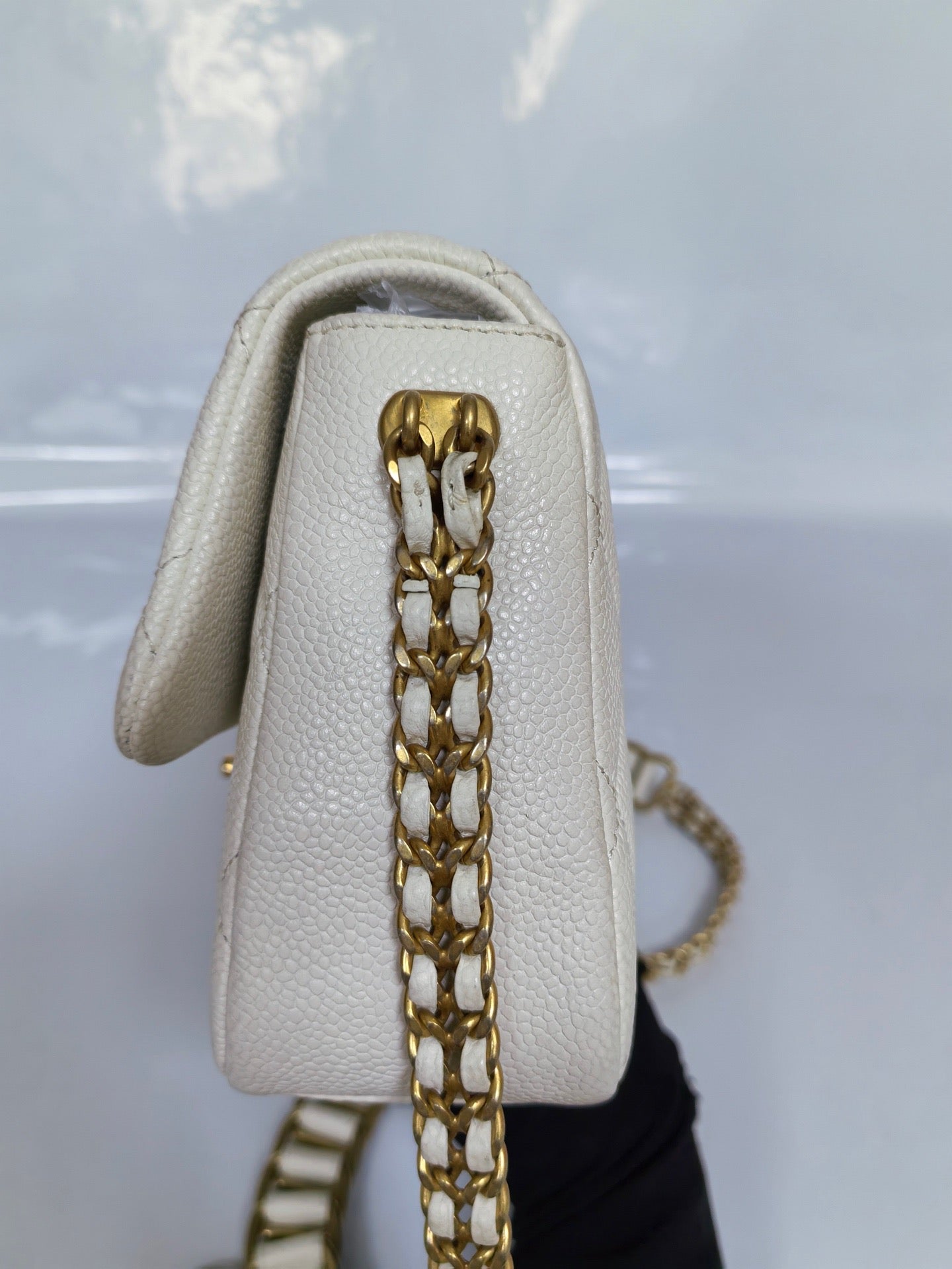Chanel - Chanel 19 - Leather - White - (mini)