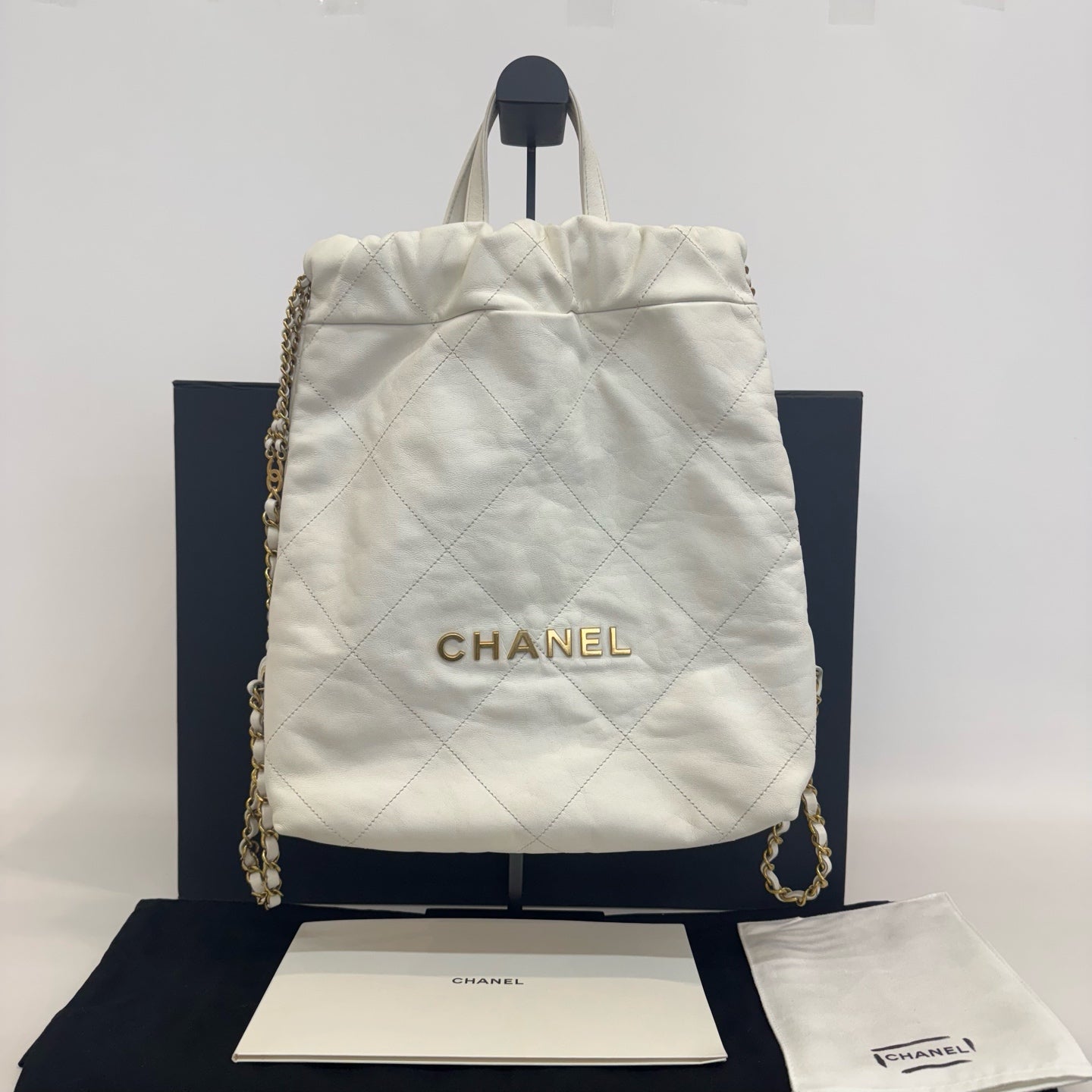 Chanel - Chanel 22 - Leather - White - (Other)