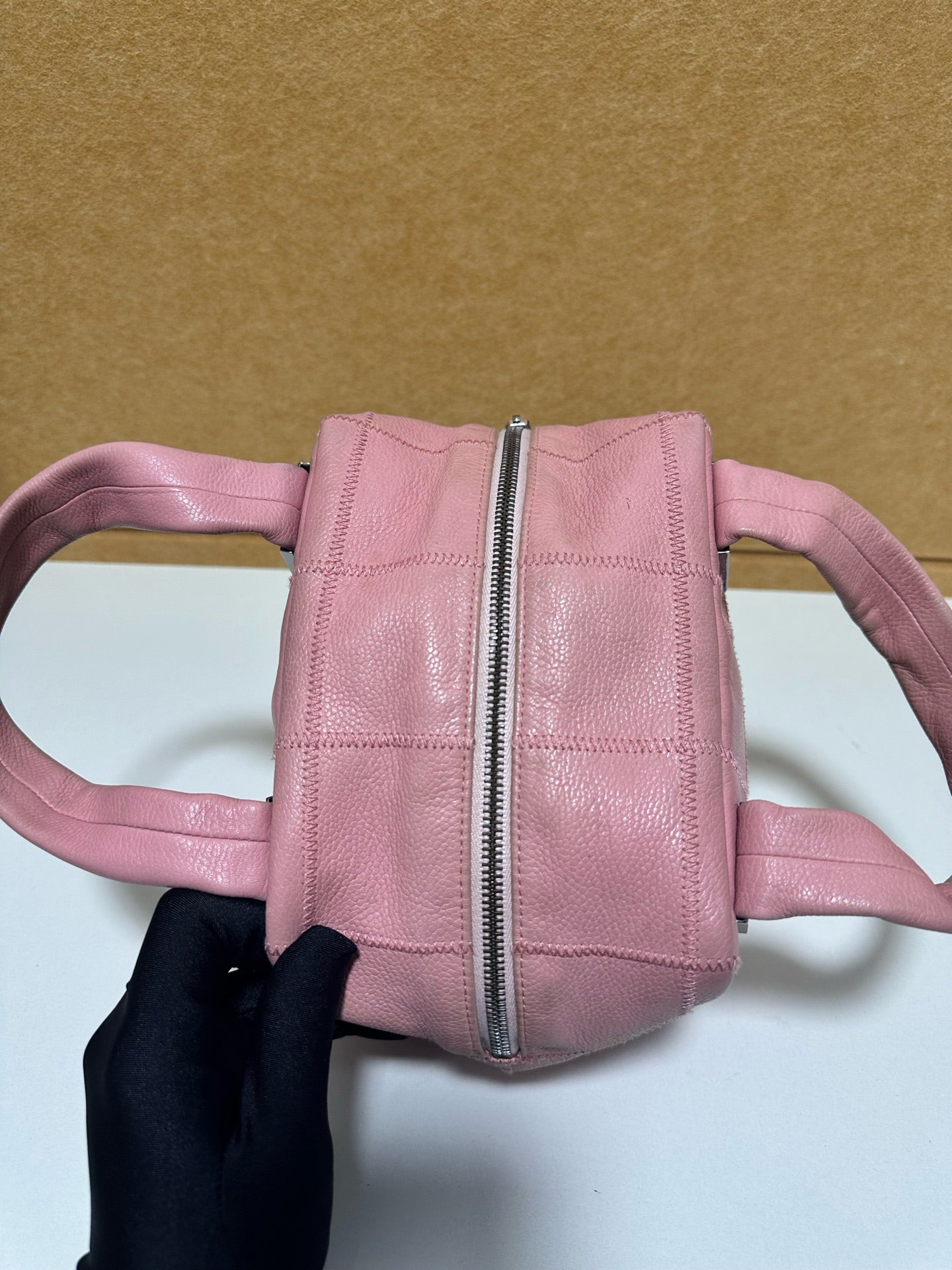 Chanel - Choco Bar - Leather - Pink - (mini)