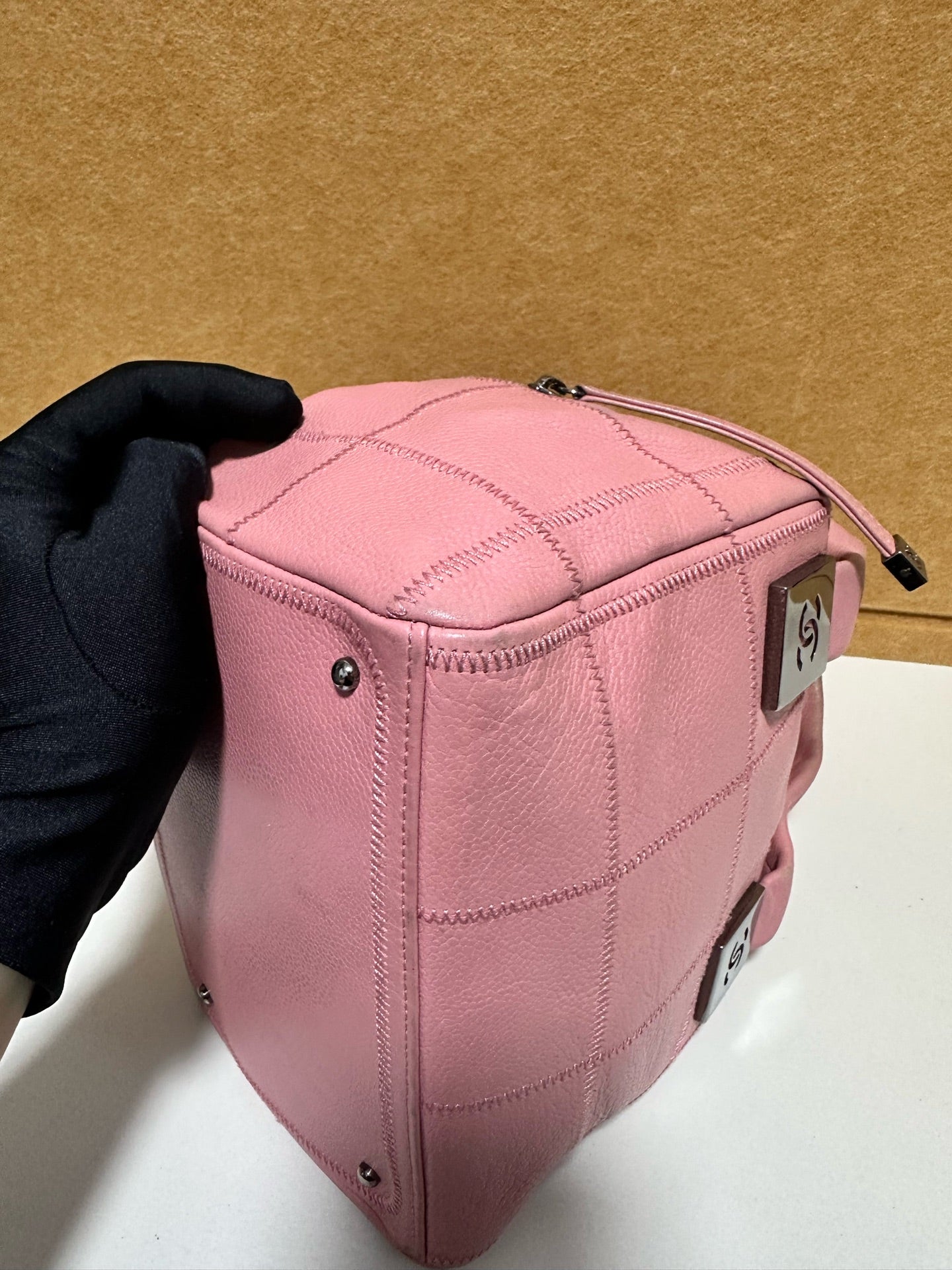 Chanel - Choco Bar - Leather - Pink - (mini)
