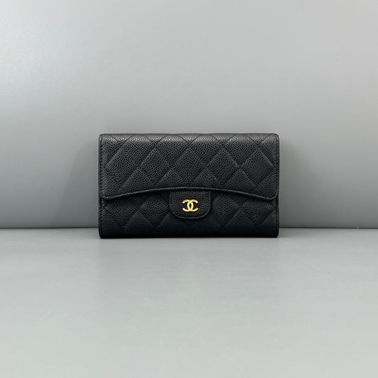 Chanel - Classic - Leather - Black