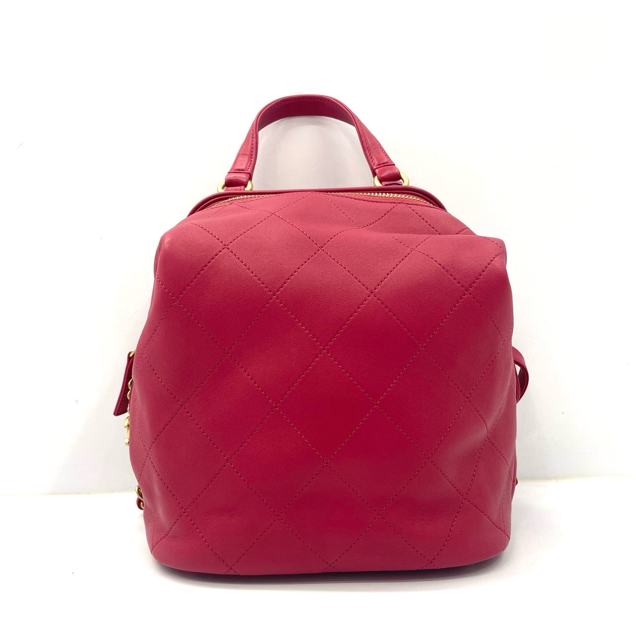 Chanel - Classic Backpack - Leather - Red