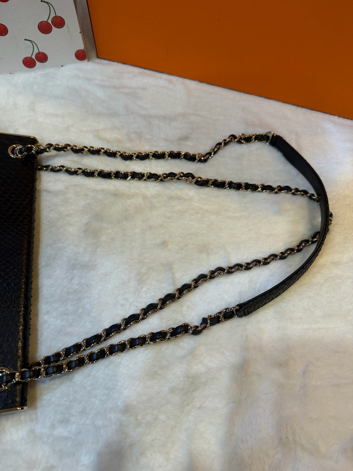 Chanel - Classic Flap 25 cm Medium - Leather - Black - (medium)