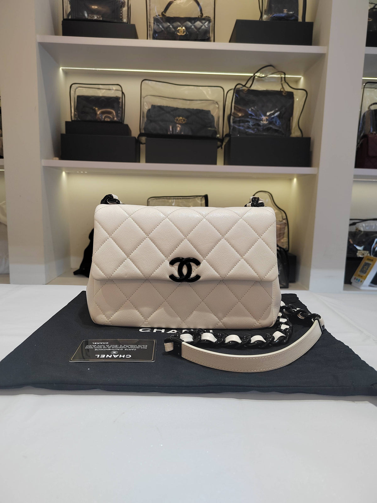 Chanel - Classic Flap 30 - Leather - Multicolour - (small)