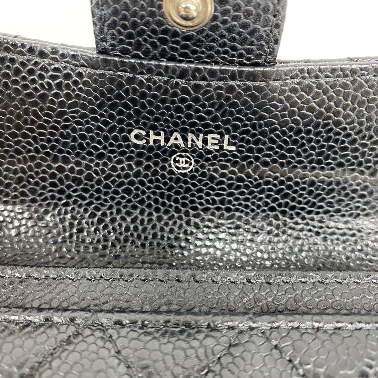 Chanel - Classic Flap Card Holder - Caviar leather - Black