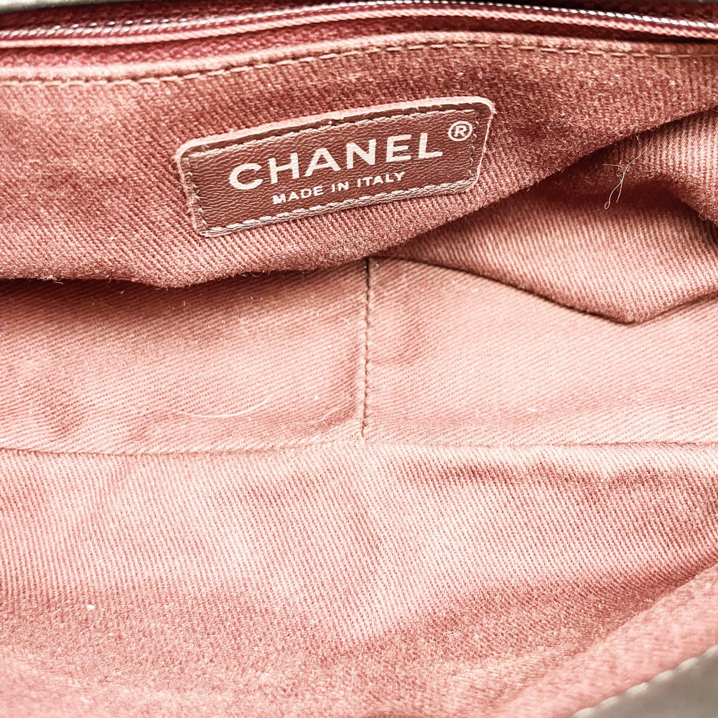 Chanel - Classic Flap - Cloth - Black - (mini)