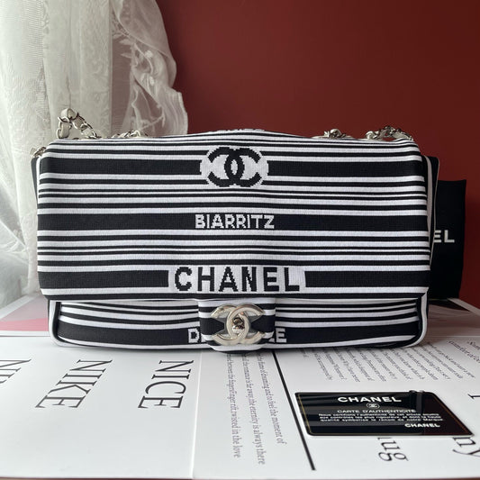 Chanel - Classic Flap - Cloth - Multicolour - (large)