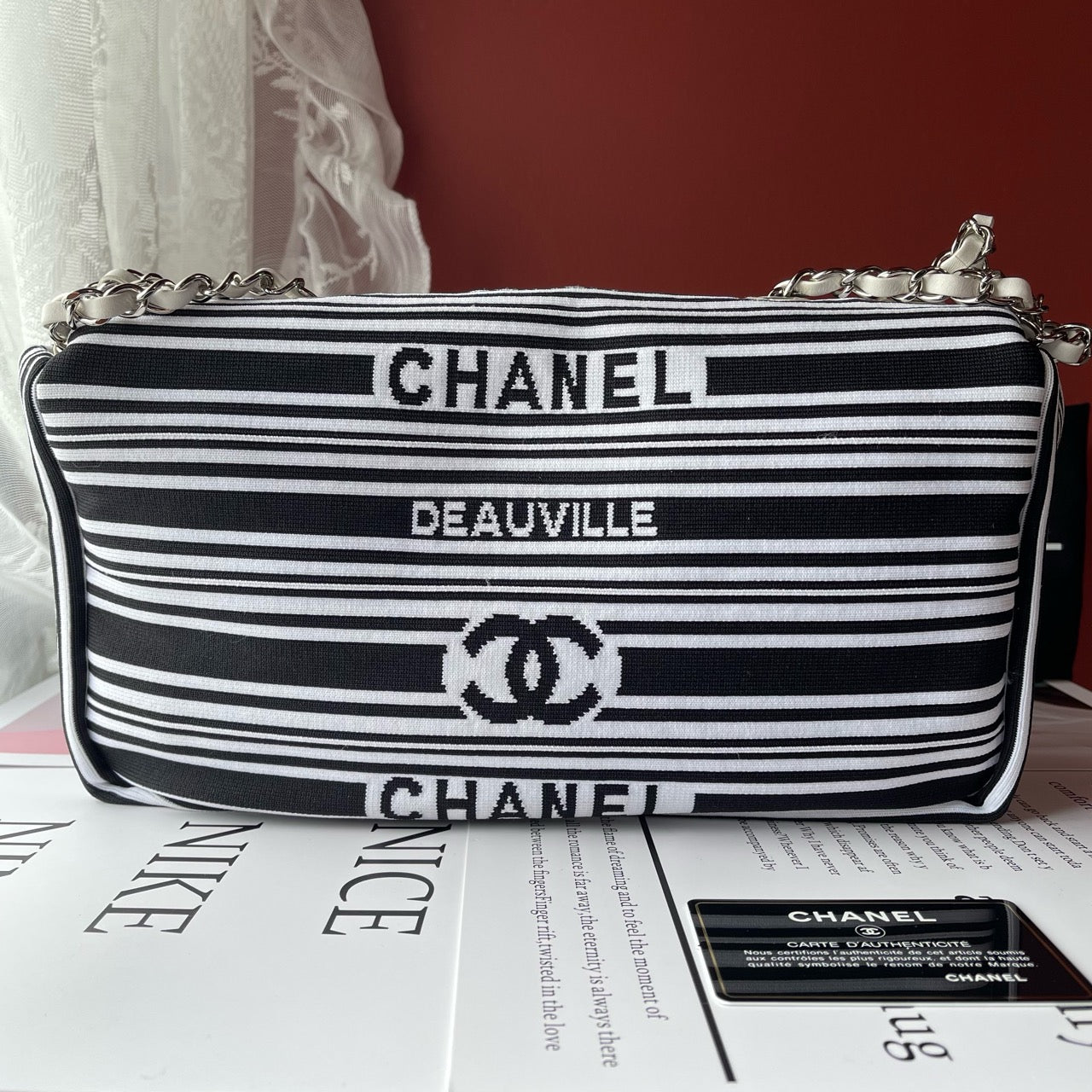Chanel - Classic Flap - Cloth - Multicolour - (large)