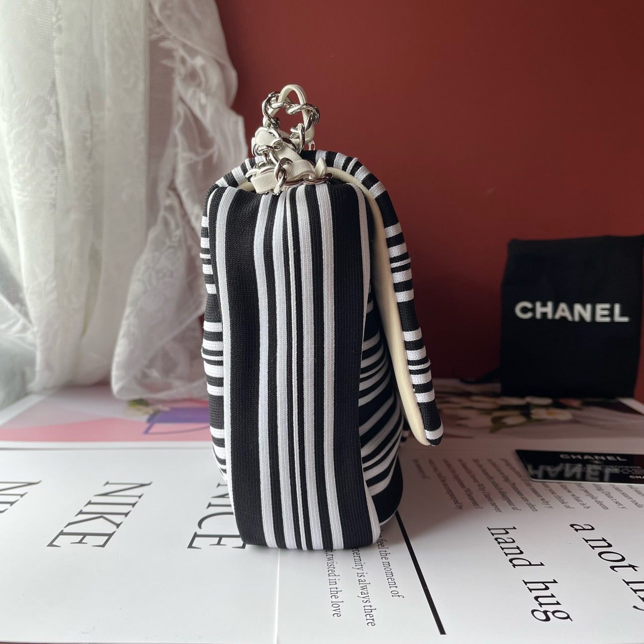 Chanel - Classic Flap - Cloth - Multicolour - (large)