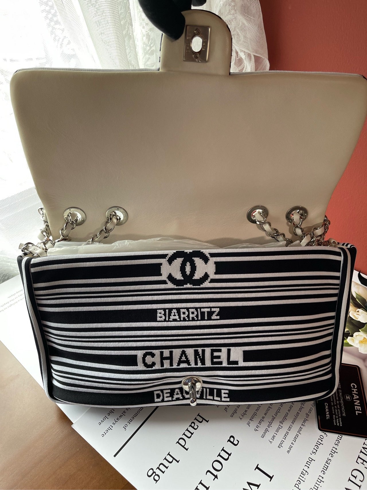 Chanel - Classic Flap - Cloth - Multicolour - (large)