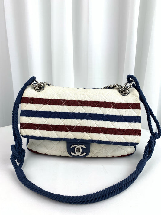 Chanel - Classic Flap - Cloth - Multicolour - (mini)