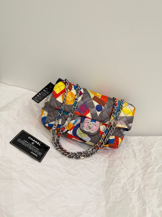 Chanel - Classic Flap - Cloth - Multicolour - (mini)