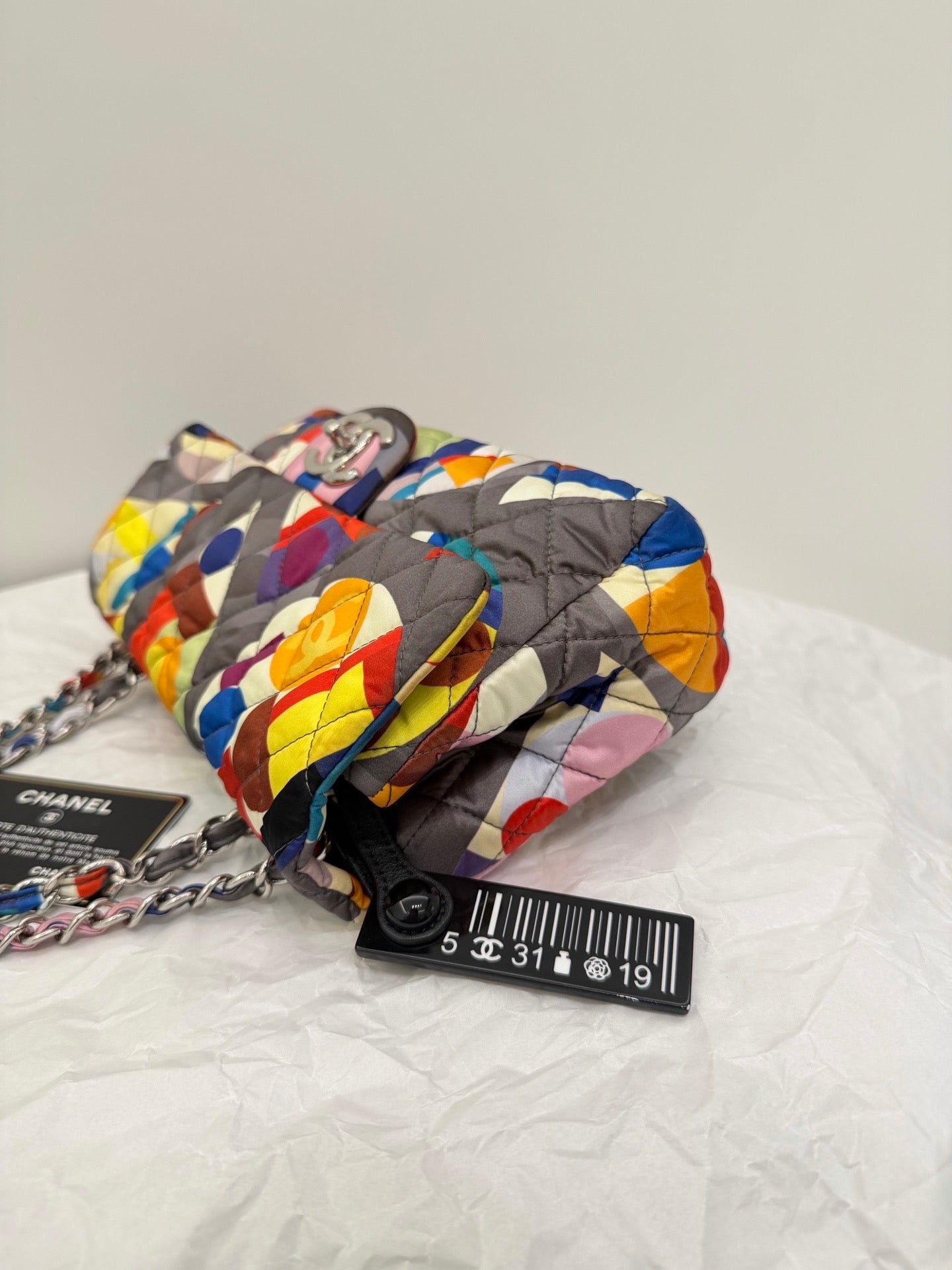 Chanel - Classic Flap - Cloth - Multicolour - (mini)