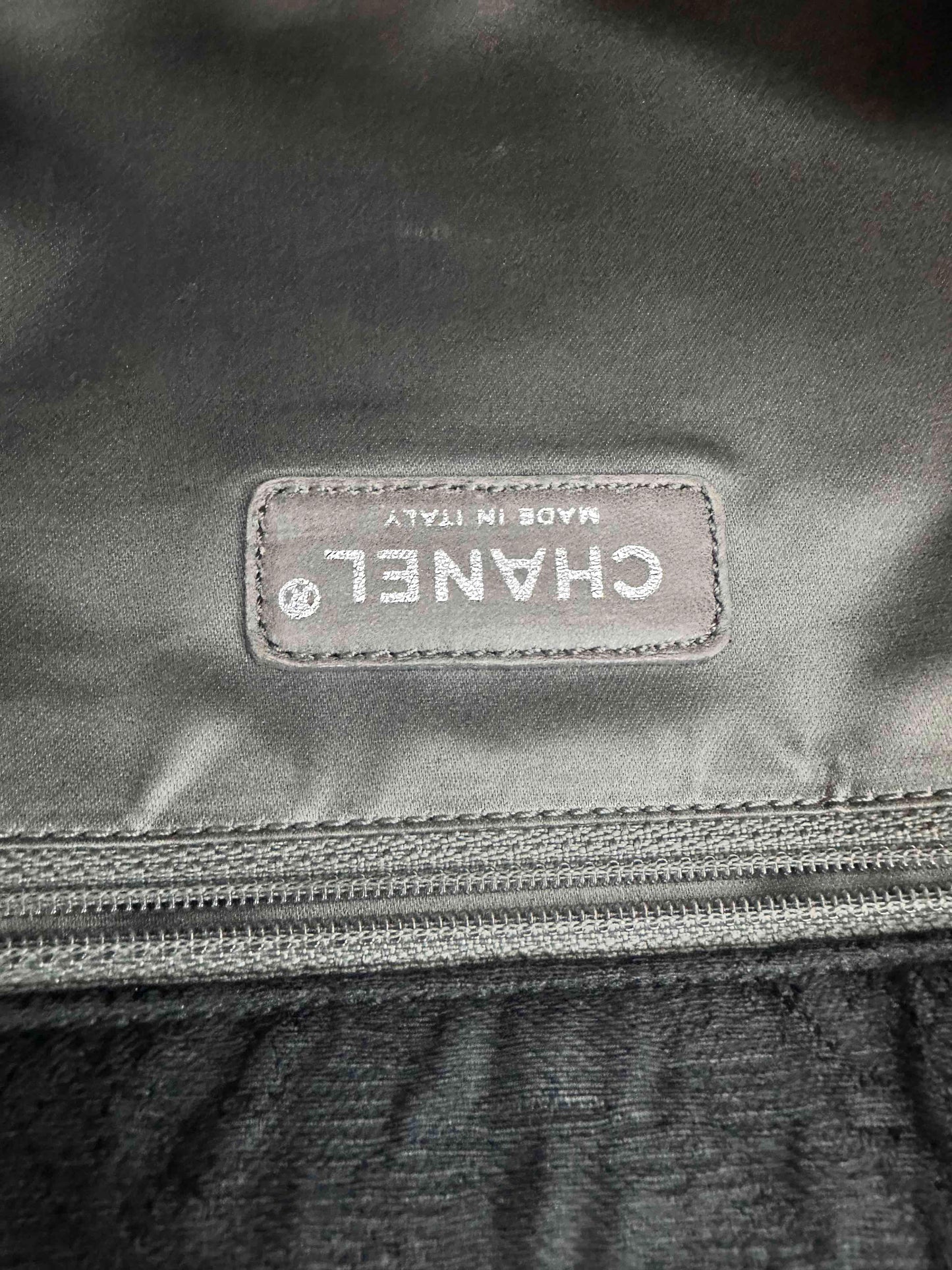 Chanel - Classic Flap - Denim - Black - (small)