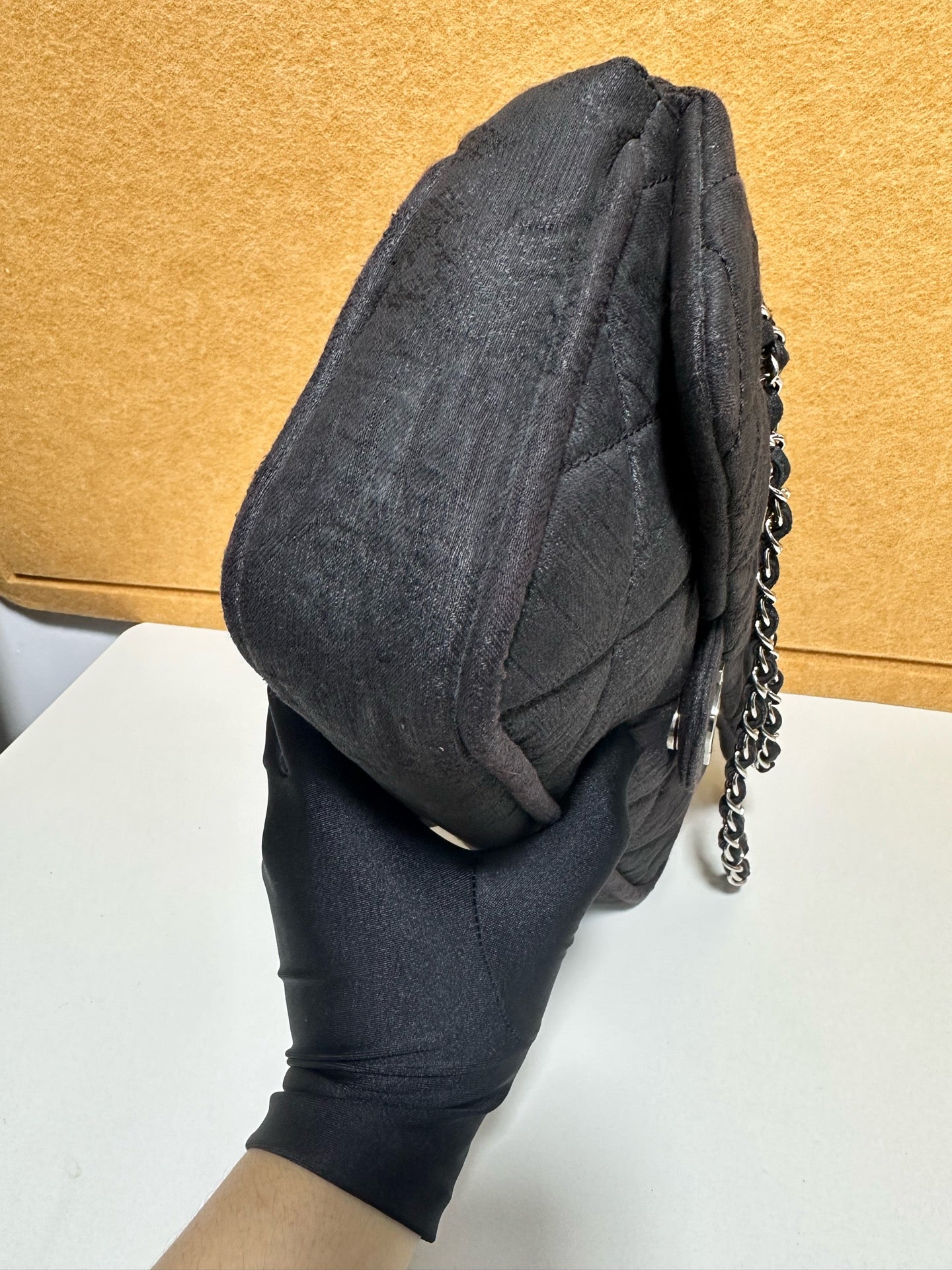 Chanel - Classic Flap - Denim - Black - (small)
