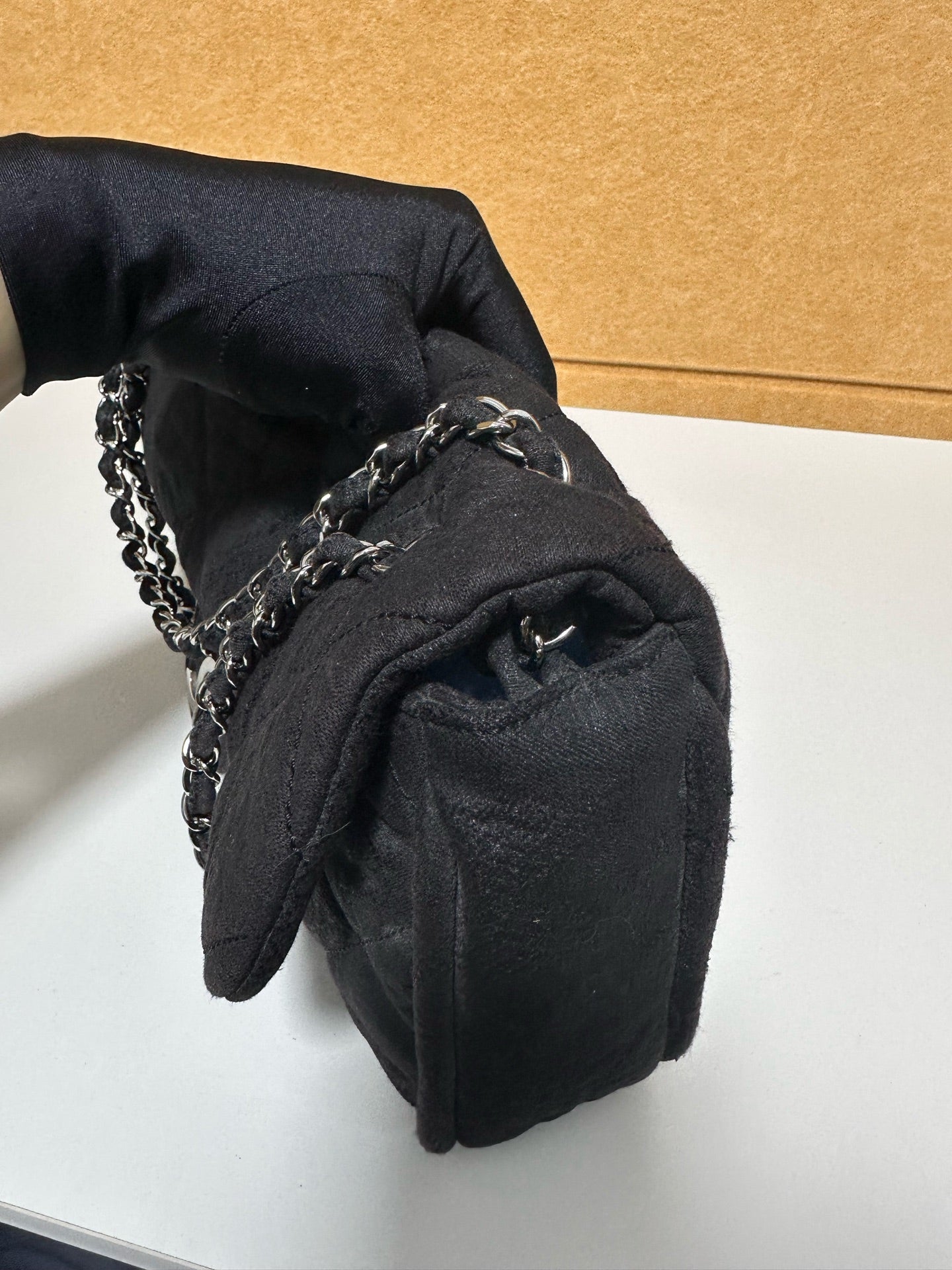 Chanel - Classic Flap - Denim - Black - (small)