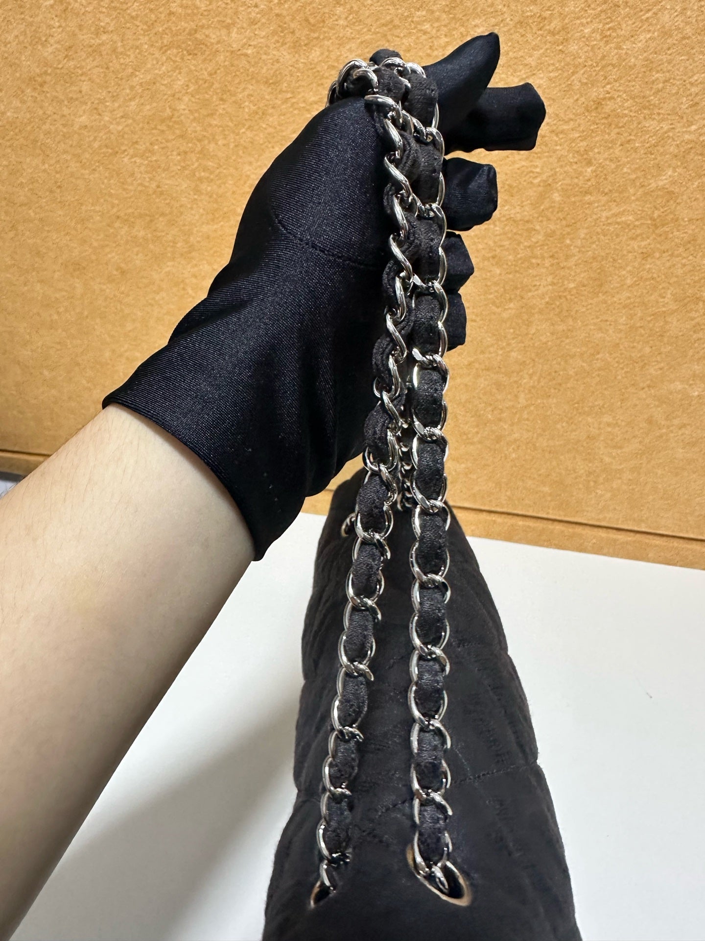 Chanel - Classic Flap - Denim - Black - (small)