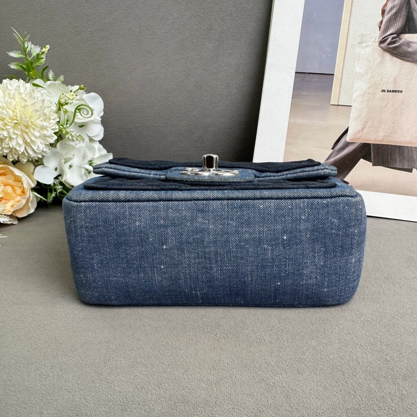 Chanel - Classic Flap - Denim - Blue - (mini)