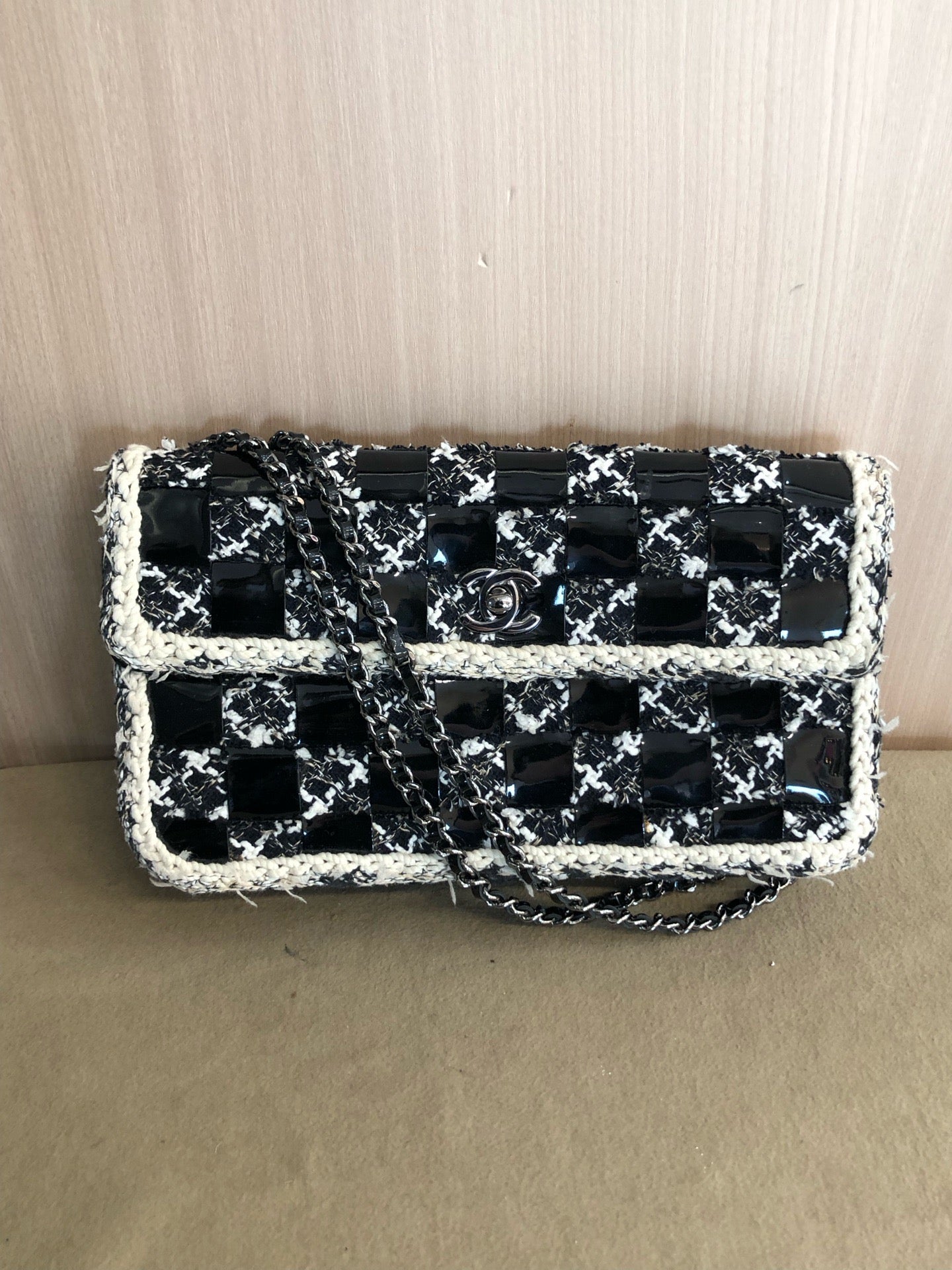 Chanel - Classic Flap - Fabric - Multicolour - (medium)