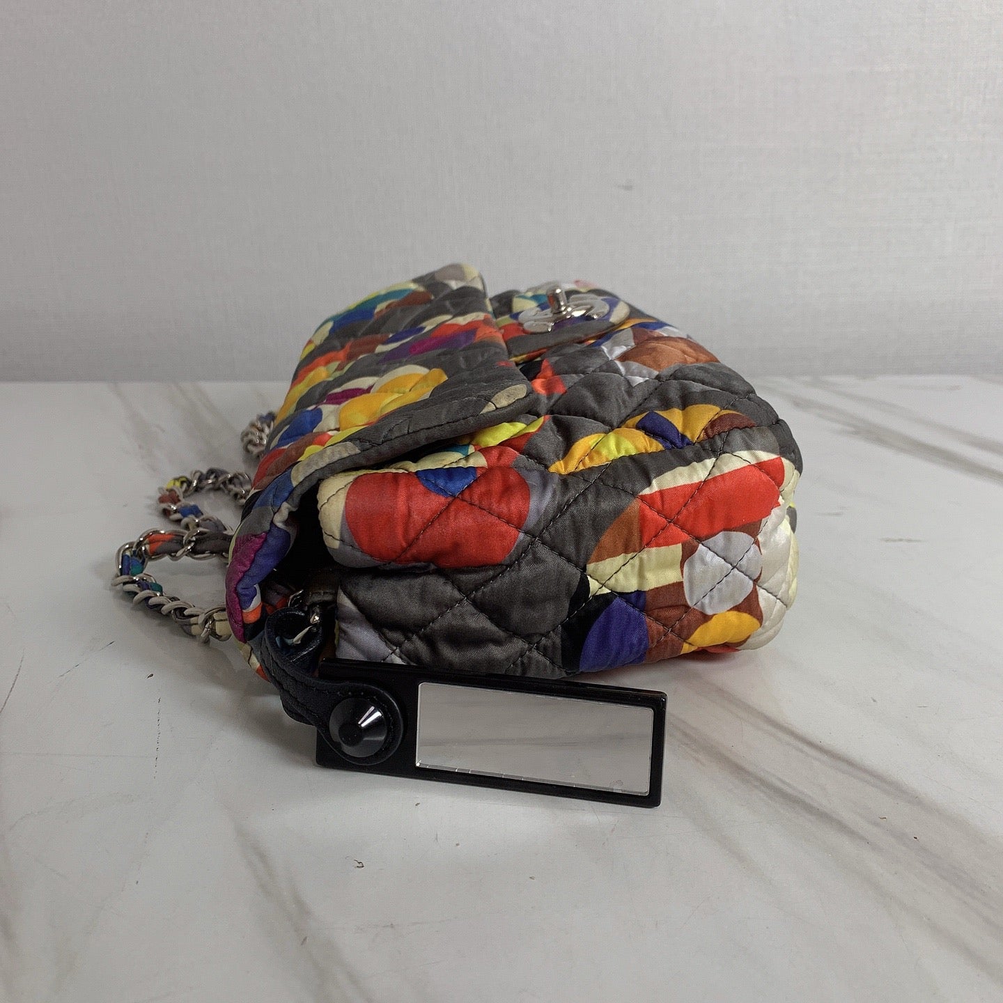 Chanel - Classic Flap - Fabric - Multicolour - (medium)