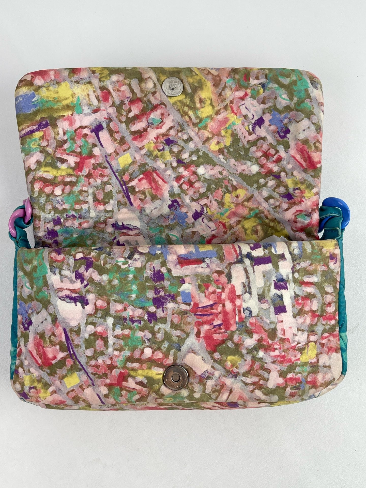 Chanel - Classic Flap - Fabric - Multicolour - (mini)