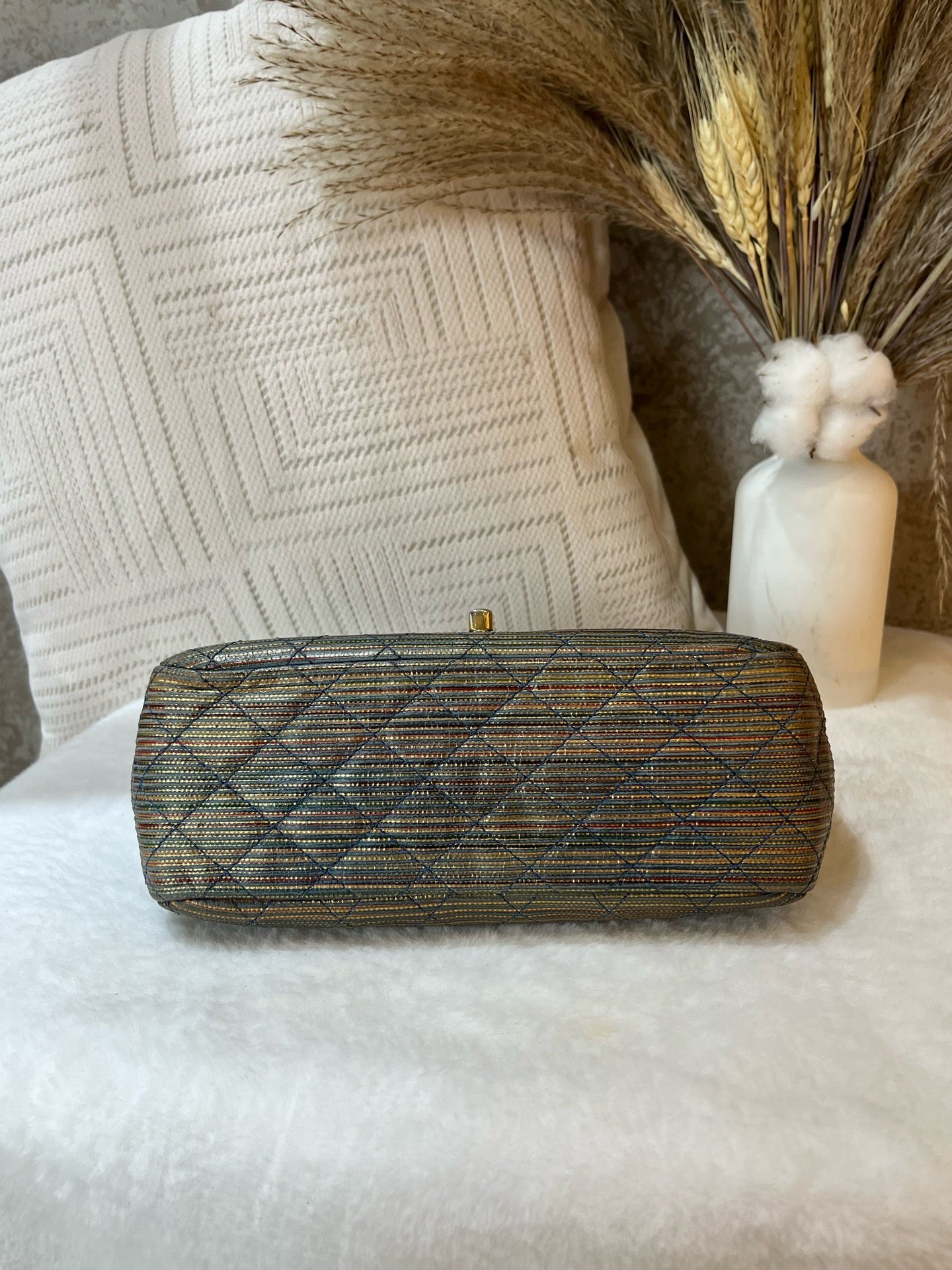 Chanel - Classic Flap - Fabric - Multicolour - (small)