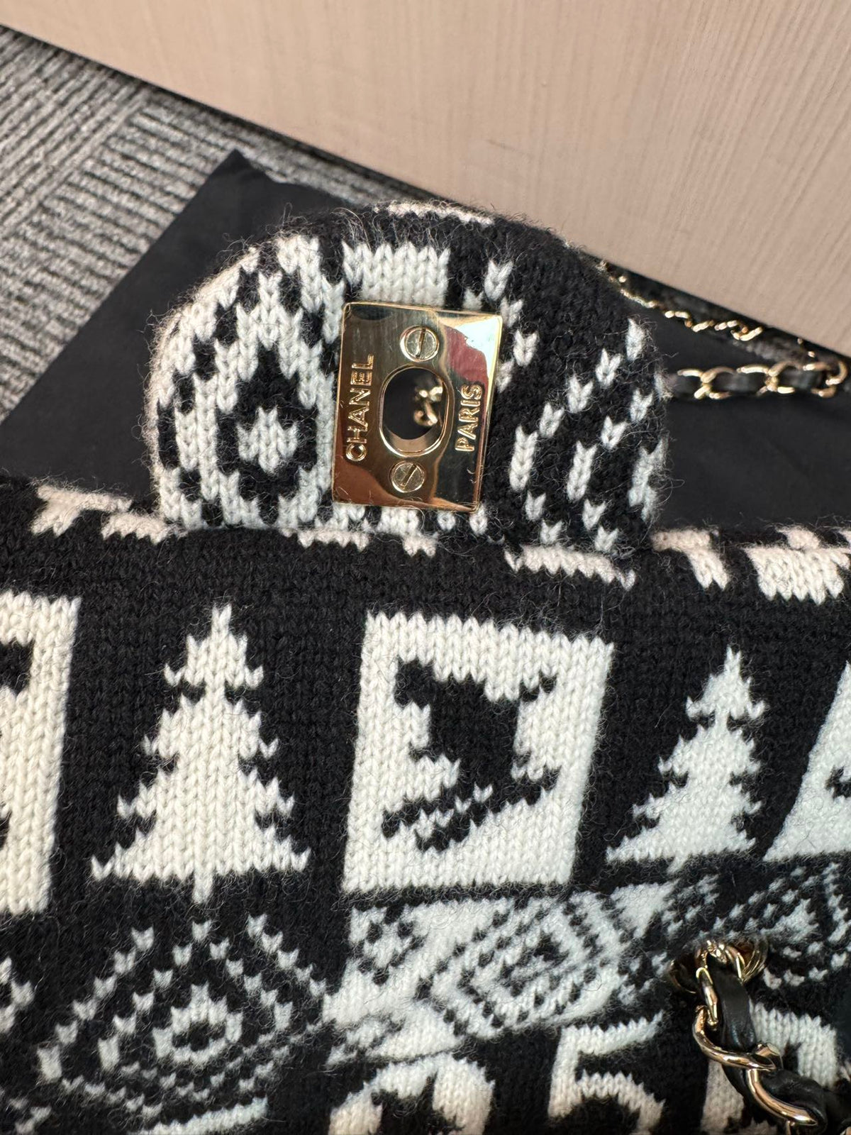 Chanel - Classic Flap Large Mini - Cloth - Multicolour - (mini)