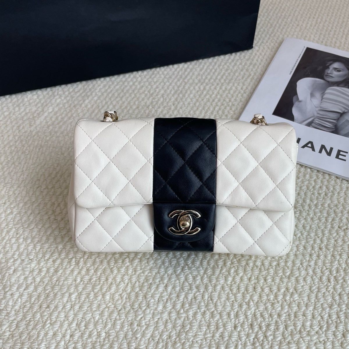 Chanel - Classic Flap Large Mini - Leather - Multicolour - (mini)
