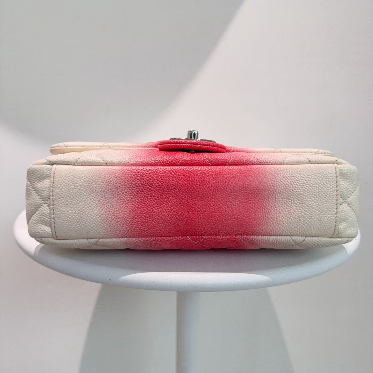 Chanel - Classic Flap - Leather - Beige - (small)