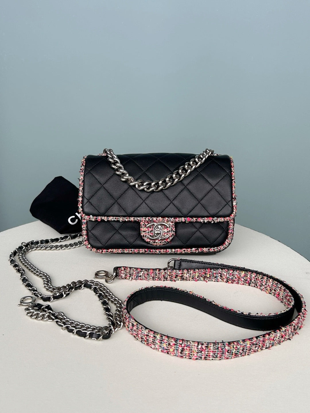 Chanel - Classic Flap - Leather - Black
