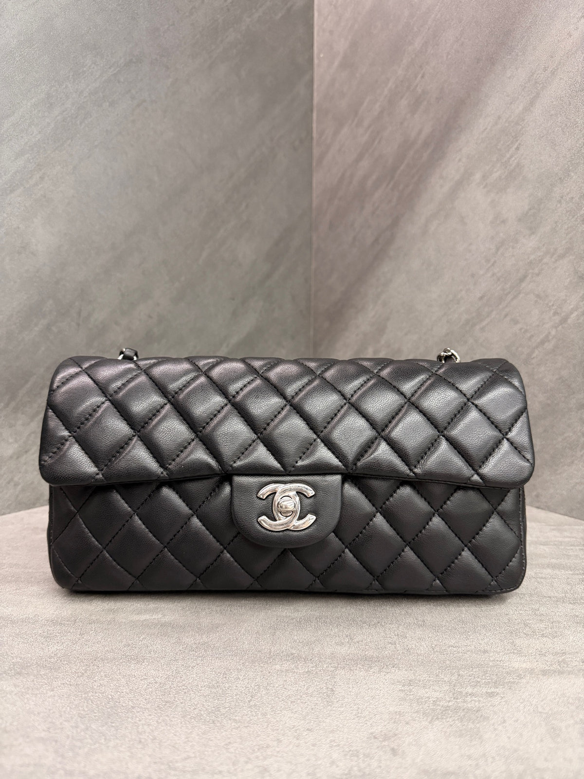 Chanel - Classic Flap - Leather - Black