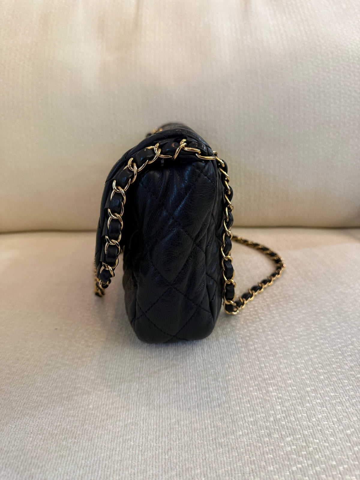 Chanel - Classic Flap - Leather - Black
