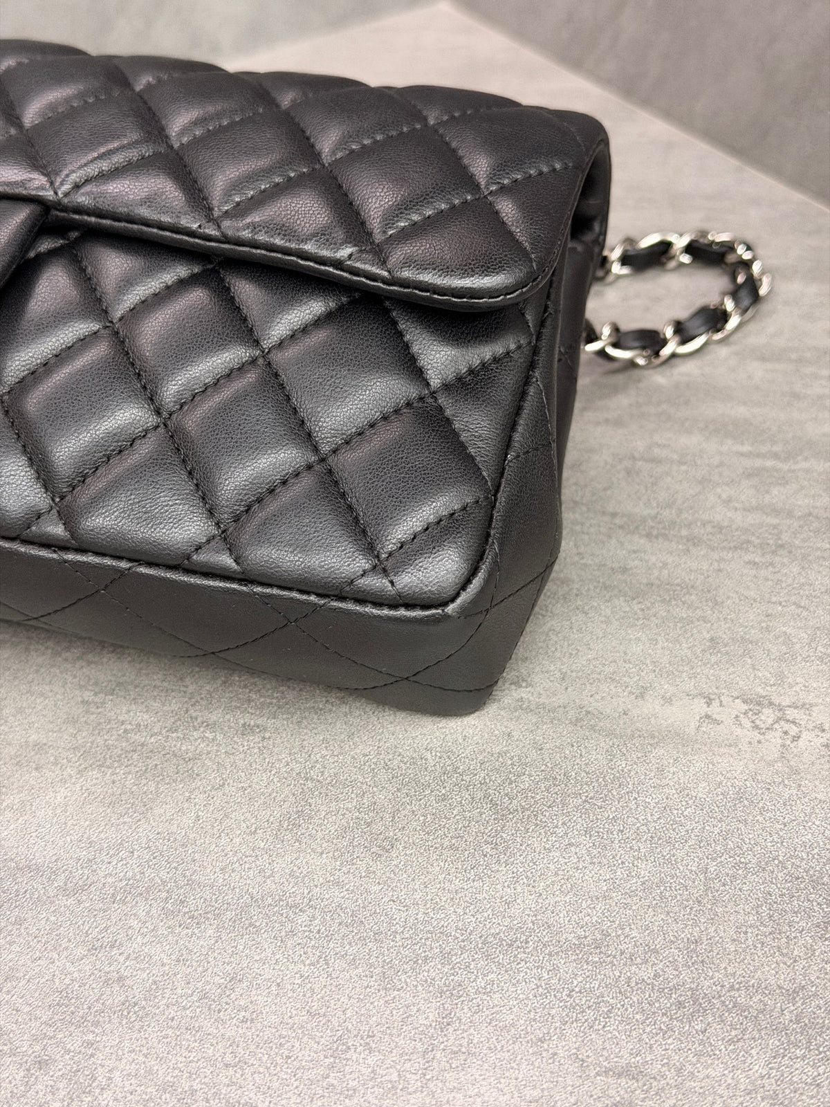 Chanel - Classic Flap - Leather - Black