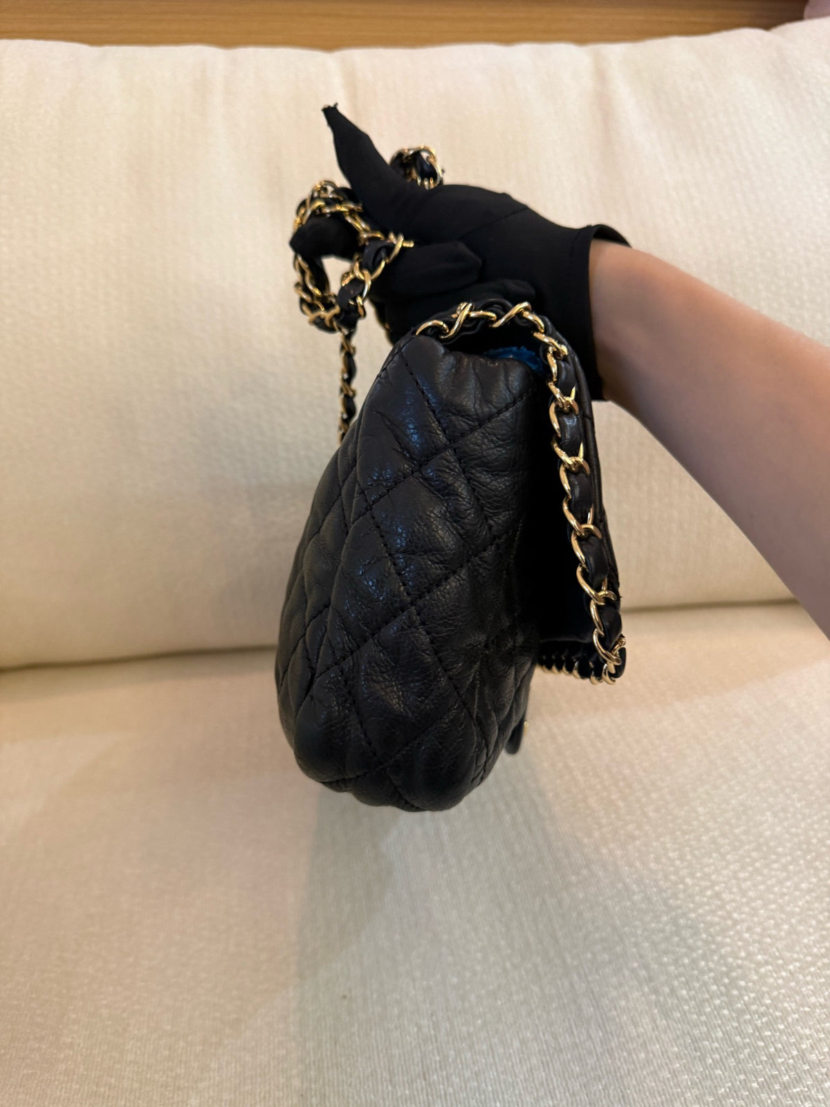 Chanel - Classic Flap - Leather - Black