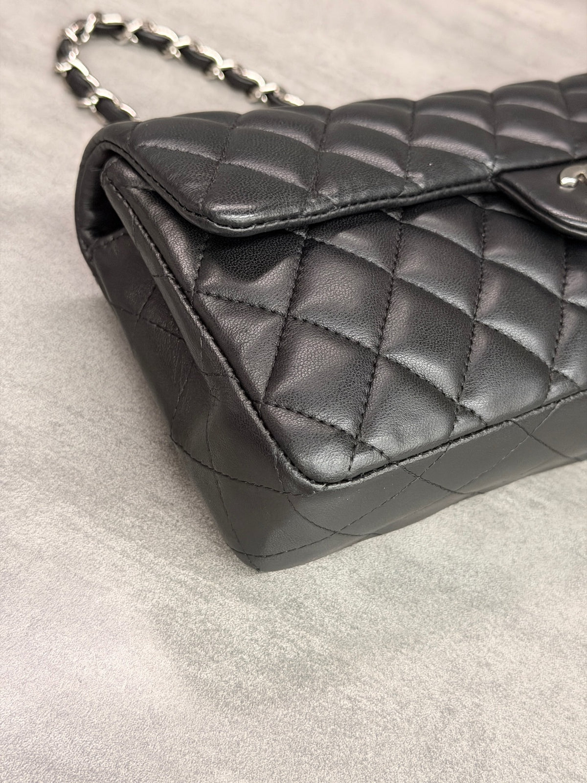 Chanel - Classic Flap - Leather - Black