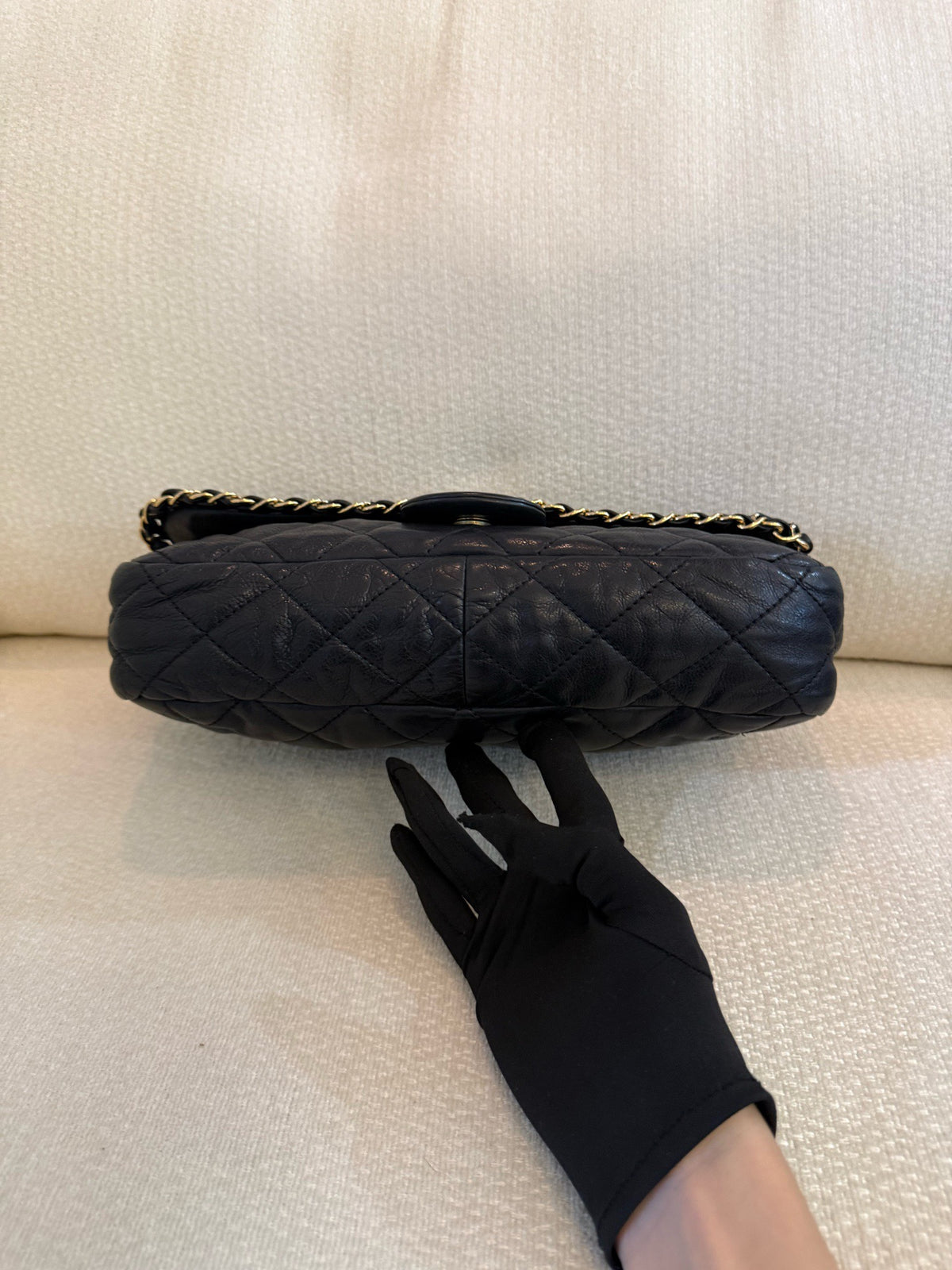 Chanel - Classic Flap - Leather - Black