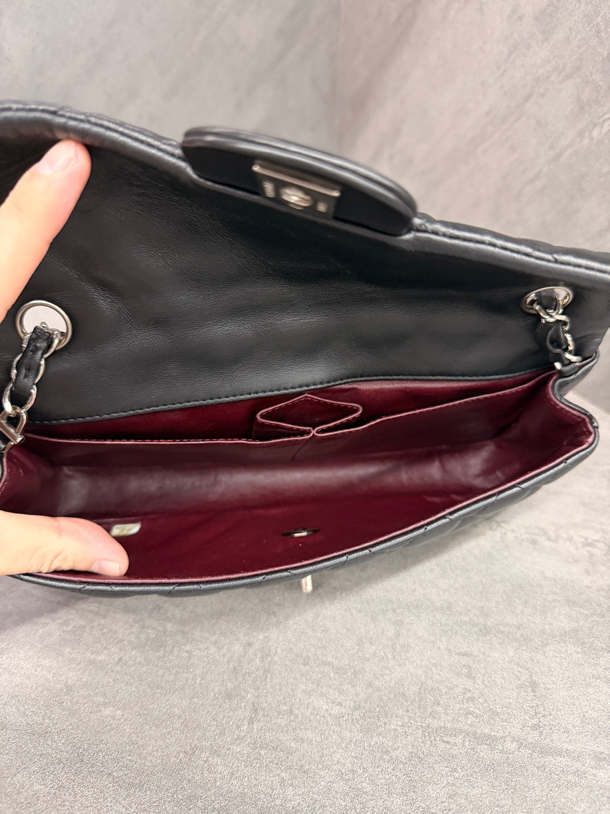 Chanel - Classic Flap - Leather - Black
