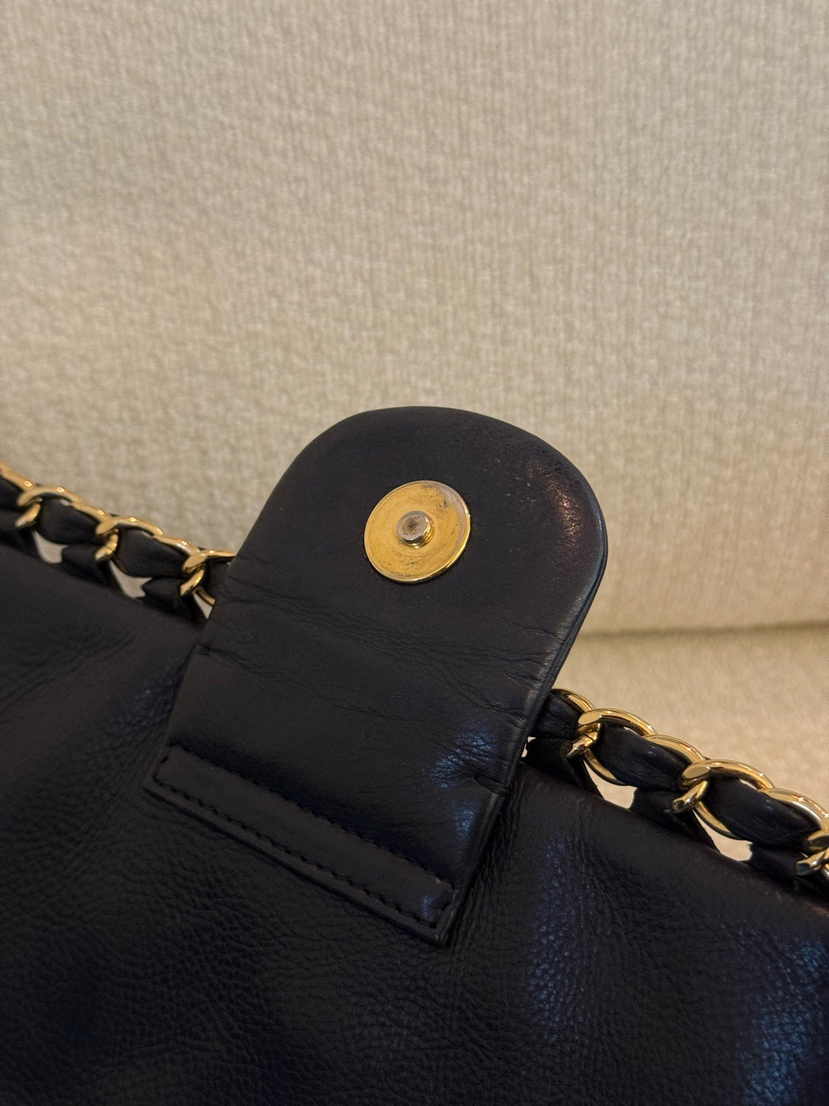Chanel - Classic Flap - Leather - Black